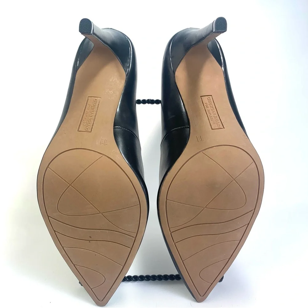 Christian Siriano Elegant Black Heels - Picture 8 of 13